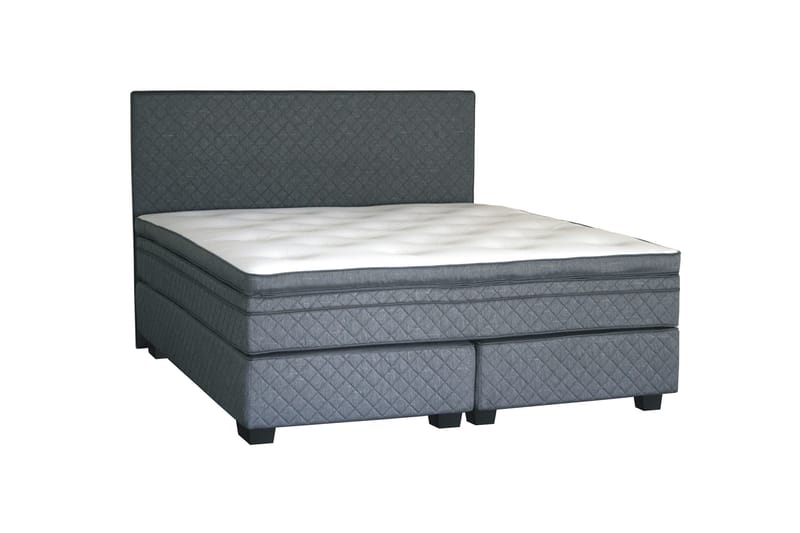 Sundborn Kontinentalsäng 160x200 cm - Grå - Möbler - Säng - Kontinentalsäng