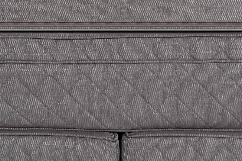 Sundborn Kontinentalsäng 160x200  Grå - Grå - Möbler - Säng - Kontinentalsäng