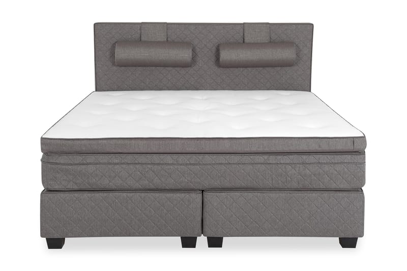 Sundborn Kontinentalsäng 210x200 cm, Grå