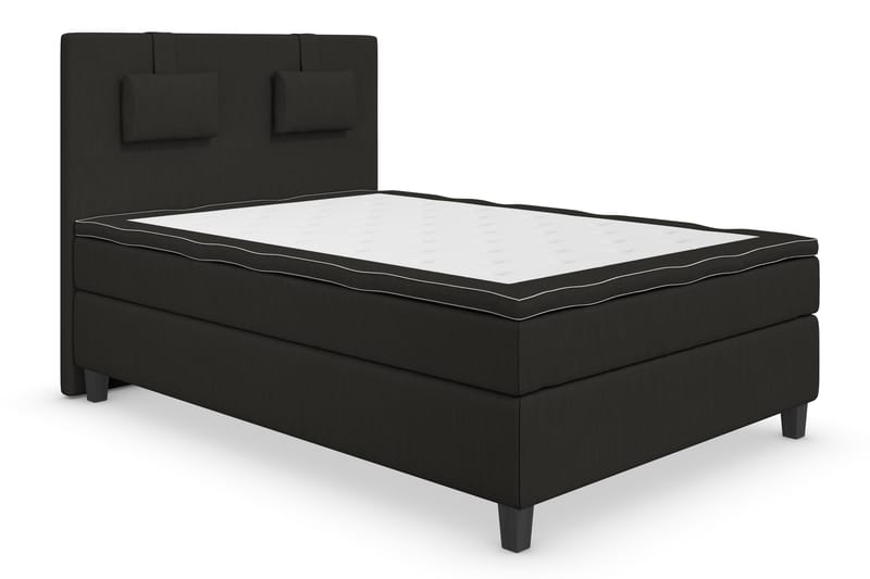 Superior Lyx Komplett Sängpaket 120x200 - Svarta Ben - Möbler - Säng - Komplett sängpaket