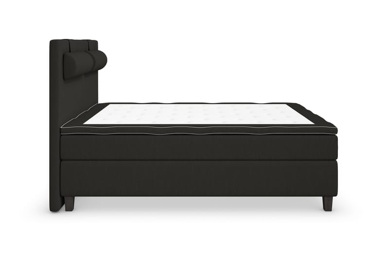 Superior Lyx Komplett Sängpaket 140x200 - Svarta Ben - Komplett sängpaket - Kontinentalsäng - Dubbelsäng
