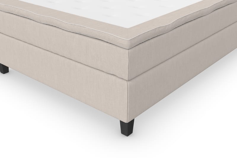 Superior Lyx Komplett Sängpaket 140x200 - Svarta Ben - Möbler - Säng - Komplett sängpaket