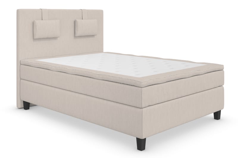 Superior Lyx Komplett Sängpaket 140x200 - Svarta Ben - Möbler - Säng - Komplett sängpaket