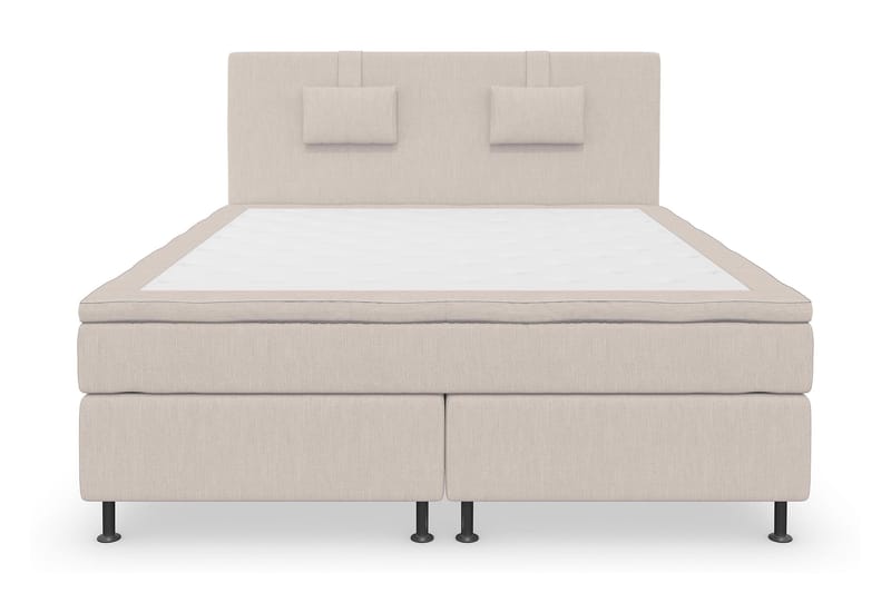 Superior Lyx Komplett Sängpaket 160x200 - Silver Ben - Komplett sängpaket - Kontinentalsäng - Dubbelsäng