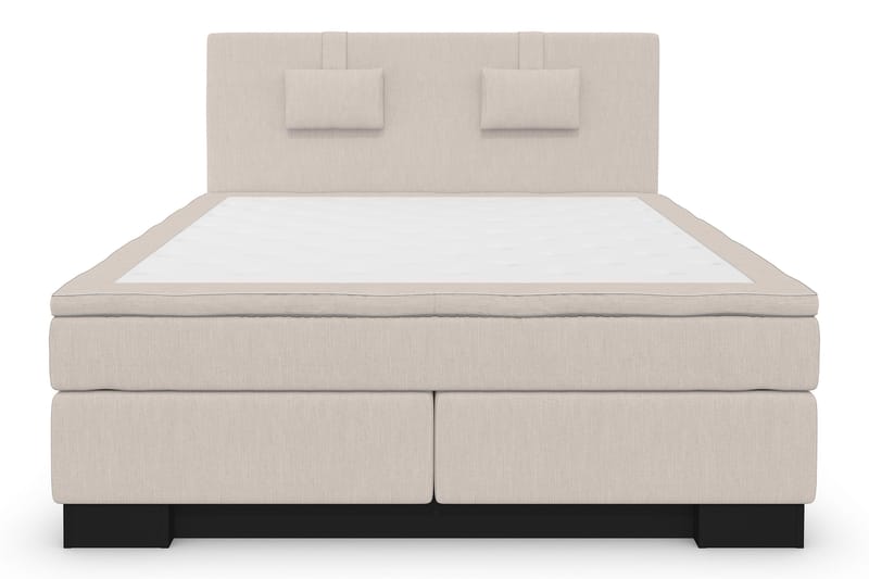 Superior Lyx Komplett Sängpaket 160x200 - Svart Sockel - Dubbelsäng - Komplett sängpaket - Kontinentalsäng