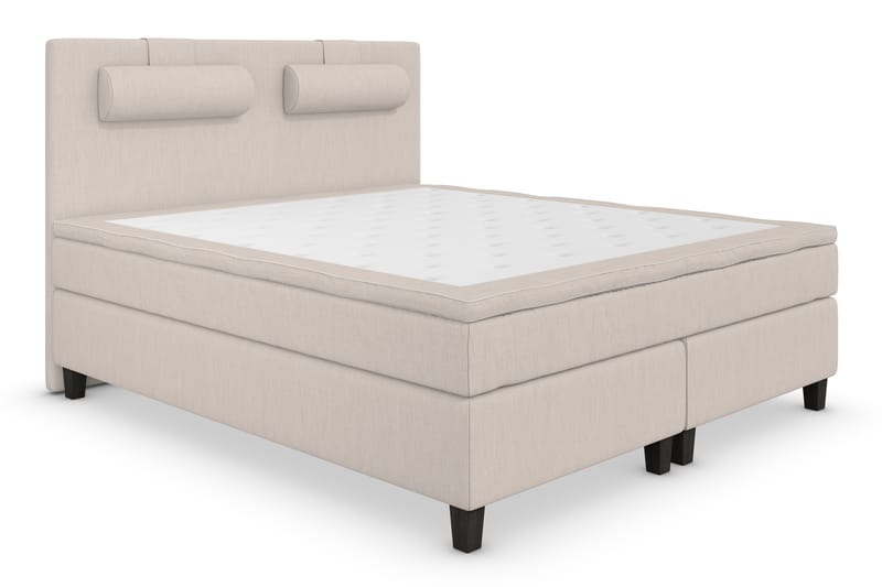 Superior Lyx Komplett Sängpaket 160x200 - Svarta Ben - Komplett sängpaket - Kontinentalsäng - Dubbelsäng
