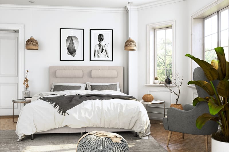 Superior Lyx Komplett Sängpaket 180x200 - Ekben - Möbler - Säng - Komplett sängpaket