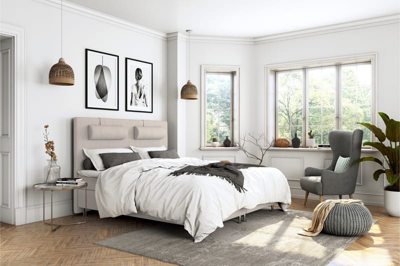 Superior Lyx Komplett Sängpaket 180x200 - Ekben - Möbler - Säng - Komplett sängpaket