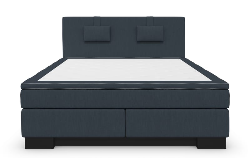 Superior Lyx Komplett Sängpaket 180x200 - Svart Sockel - Dubbelsäng - Komplett sängpaket - Kontinentalsäng