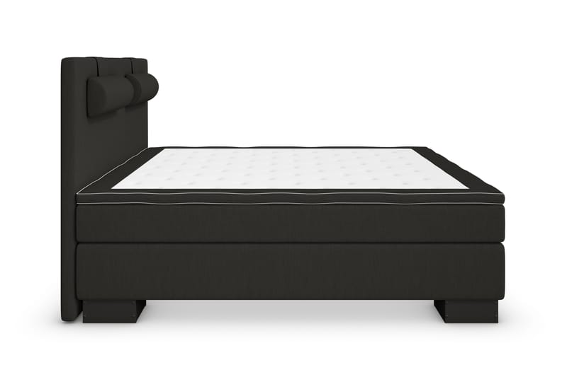 Superior Lyx Komplett Sängpaket 180x200 - Svart Sockel - Komplett sängpaket - Kontinentalsäng - Dubbelsäng