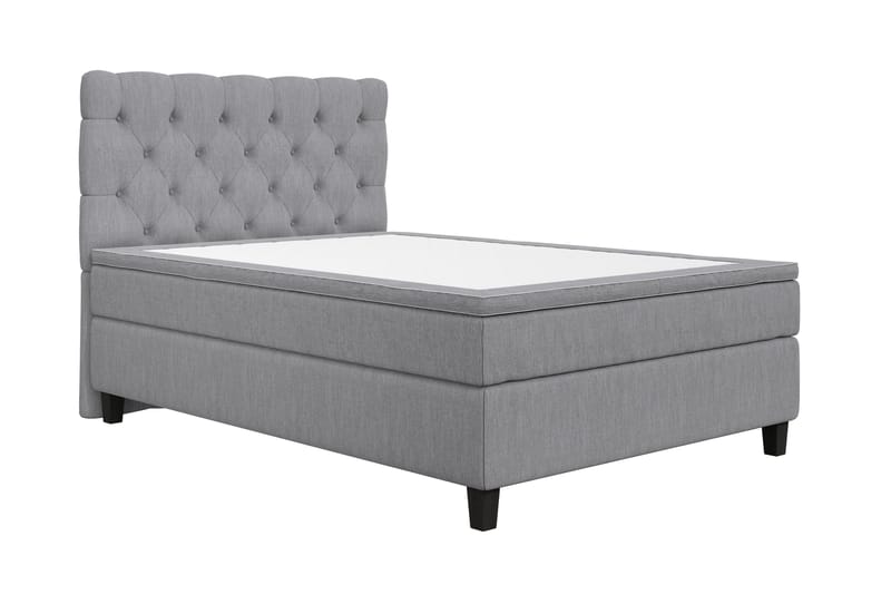 Superior Lyx Kontinentalsäng120x200 - Ljusgrå - Möbler - Säng - Kontinentalsäng