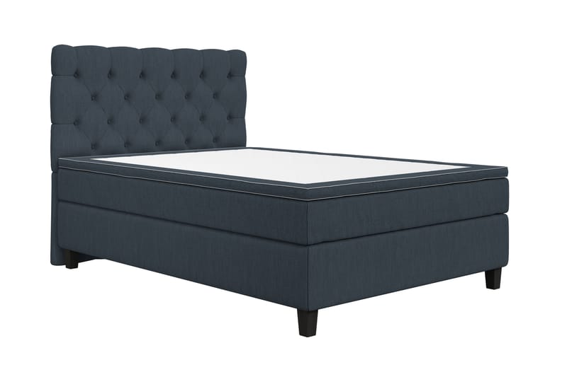 Superior Lyx Kontinentalsäng120x200 - Mörkblå - Möbler - Säng - Kontinentalsäng