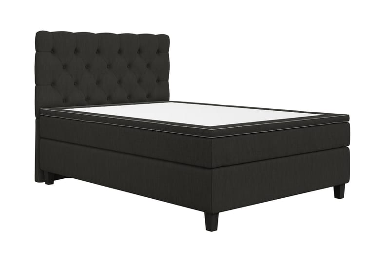 Superior Lyx Kontinentalsäng120x200 - Svart - Möbler - Säng - Kontinentalsäng