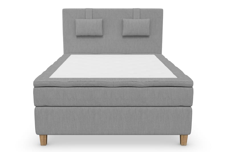 Superior Lyx Kontinentalsäng140x200 - Ljusgrå - Möbler - Säng - Kontinentalsäng