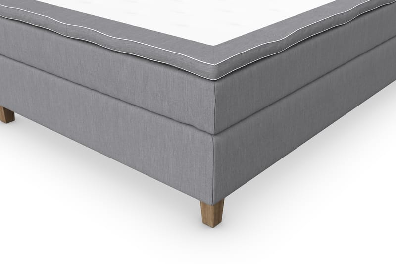 Superior Lyx Kontinentalsäng140x200 - Ljusgrå - Möbler - Säng - Kontinentalsäng