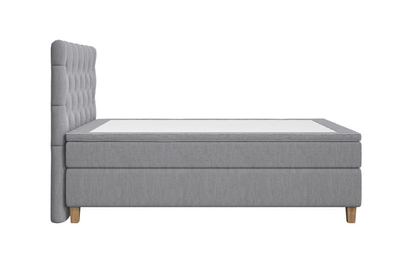 Superior Lyx Kontinentalsäng140x200 - Ljusgrå - Möbler - Säng - Kontinentalsäng