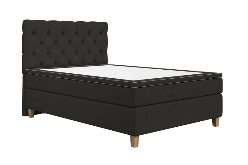 Superior Lyx Kontinentalsäng140x200 - Svart - Möbler - Säng - Kontinentalsäng
