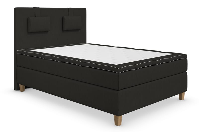 Superior Lyx Kontinentalsäng140x200 - Svart - Möbler - Säng - Kontinentalsäng