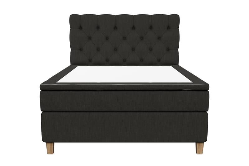 Superior Lyx Kontinentalsäng140x200 - Svart - Möbler - Säng - Kontinentalsäng