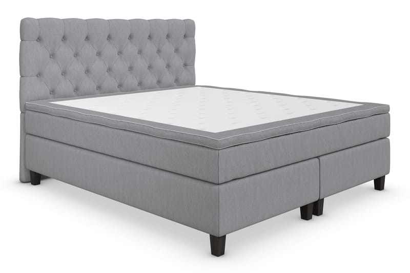 Superior Lyx Kontinentalsäng160x200 - Ljusgrå - Möbler - Säng - Kontinentalsäng