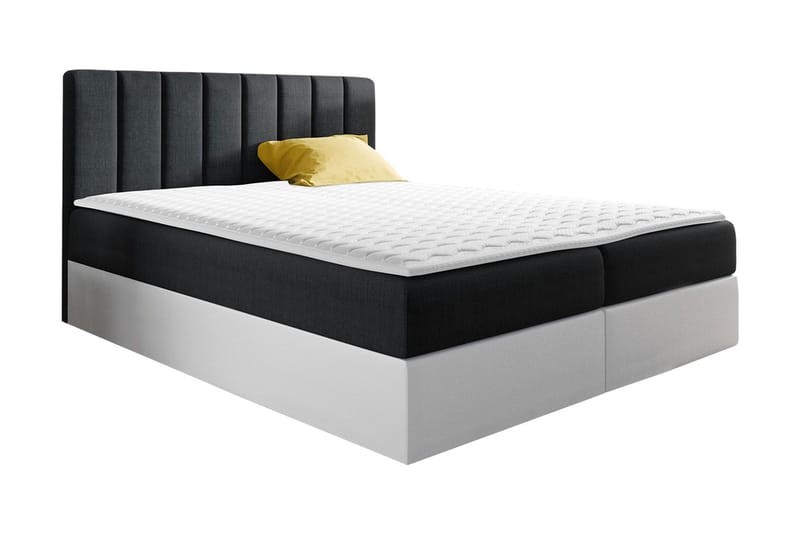 Vasil Kontinentalsäng 120x200, Svart