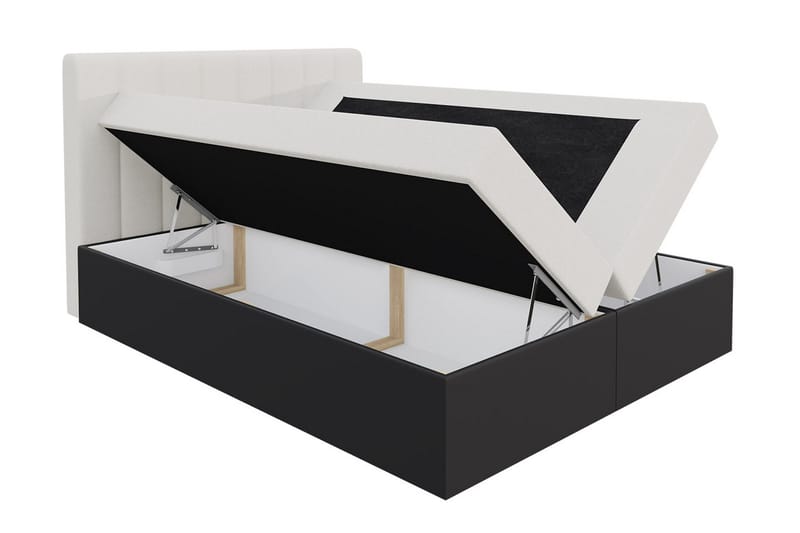 Vasil Kontinentalsäng 140x200 - Svart - Möbler - Säng - Kontinentalsäng