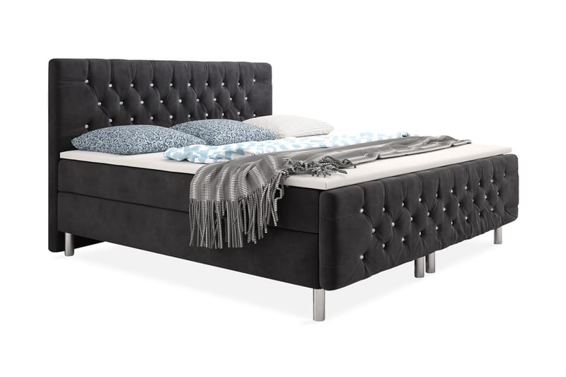 Velluto Crystal Sängpaket 180x200 cm, + Fler utföranden