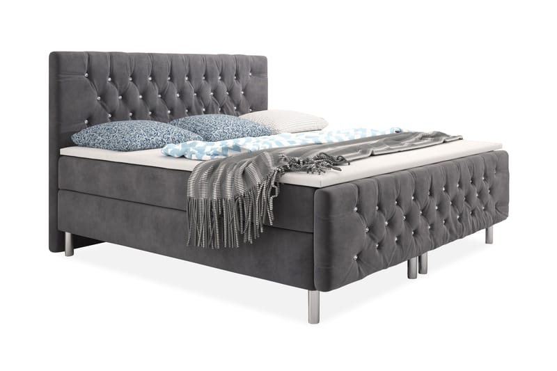 Velluto Crystal Sängpaket 180x200 cm - + Fler utföranden - Möbler - Säng - Kontinentalsäng
