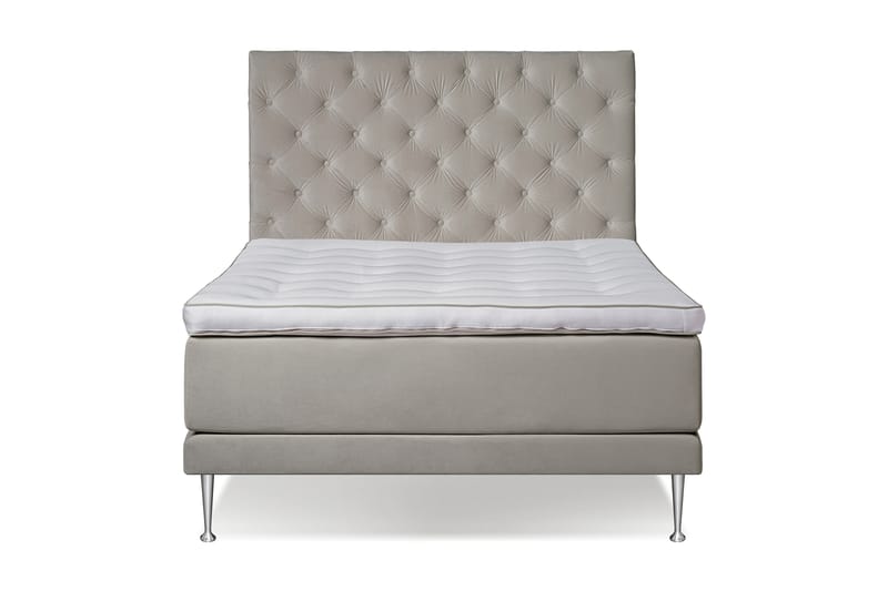 Victoria Komplett Sängpaket 140x200 - Beige - Möbler - Säng - Kontinentalsäng