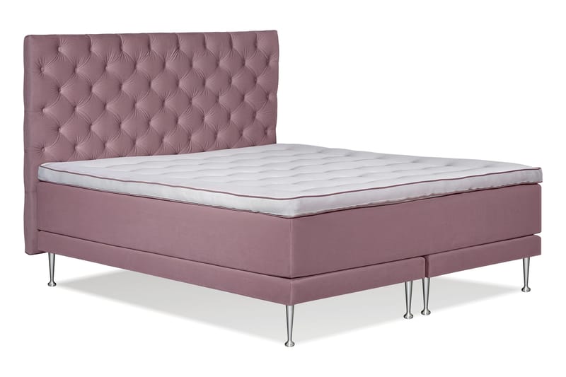 Victoria Komplett Sängpaket 160x200 - Cerise - Möbler - Säng - Kontinentalsäng