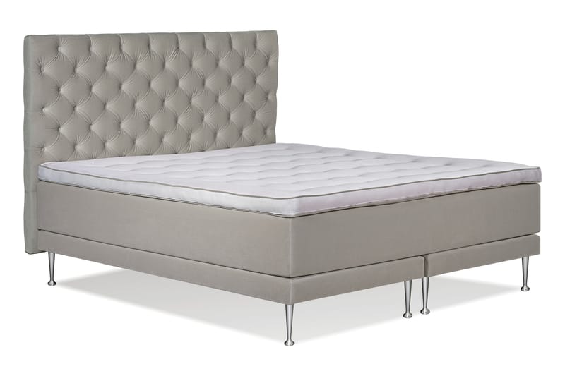 Victoria Komplett Sängpaket 180x200 - Beige - Möbler - Säng - Komplett sängpaket