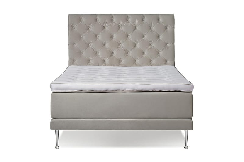 VICTORIA Kontinentalsäng 140, Beige