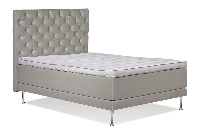 VICTORIA Kontinentalsäng 140 - Beige - Möbler - Säng - Kontinentalsäng