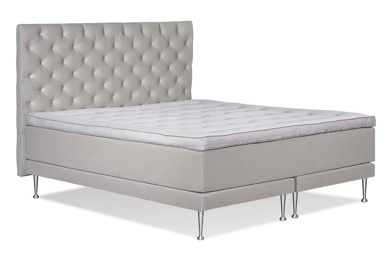 VICTORIA Kontinentalsäng 180 - Rosa - Möbler - Säng - Komplett sängpaket