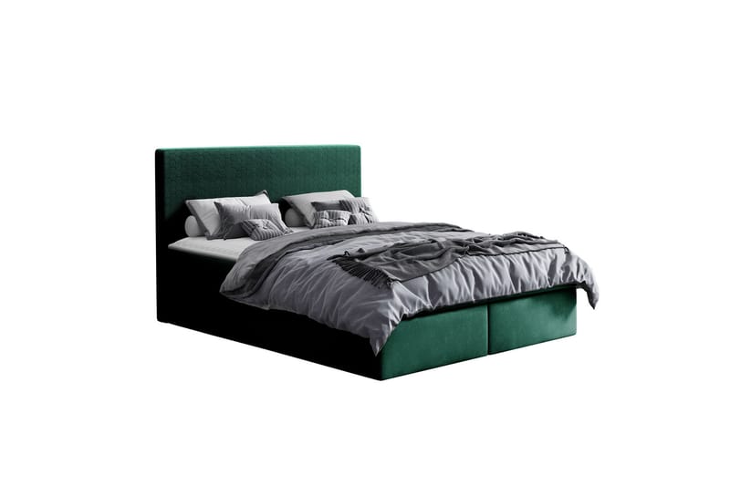 Laargard / Cosmo Sängpaket Kontinentalsäng 160x200 cm - Grön - Möbler - Säng - Komplett sängpaket