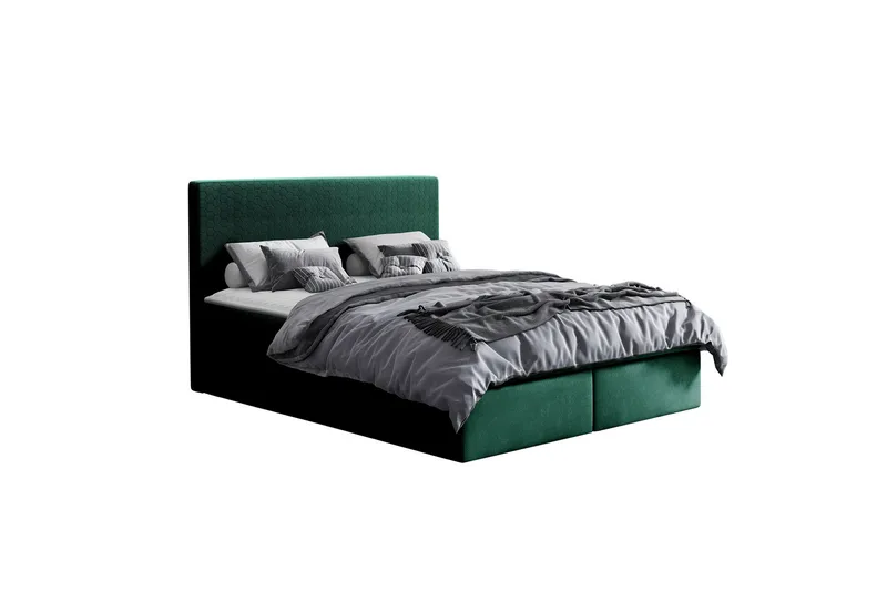 Laargard / Cosmo Sängpaket Kontinentalsäng 160x200 cm - Grön - Möbler - Säng - Komplett sängpaket