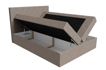 Laargard Kontinentalsäng medFörvaring 200x200 - Beige - Möbler - Säng - Kontinentalsäng