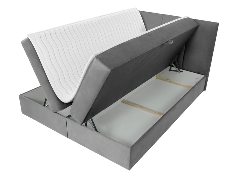 Laggano Sängpaket Kontinentalsäng 140x200 cm - ljusgrå - Möbler - Säng - Komplett sängpaket