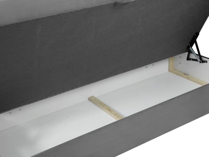 Laggano Sängpaket Kontinentalsäng 140x200 cm - ljusgrå - Möbler - Säng - Komplett sängpaket