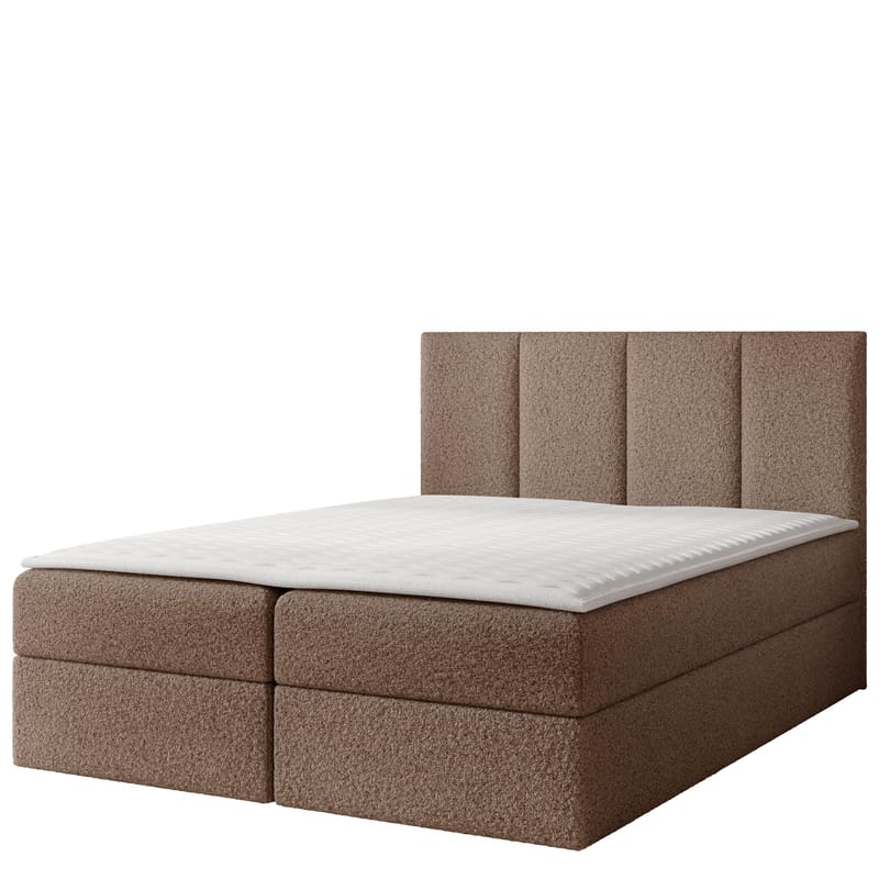 Laggano Sängpaket Kontinentalsäng 160x200 cm, brun