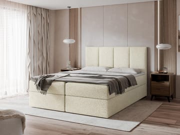 Laggano Sängpaket Kontinentalsäng 160x200 cm - crèmebeige - Möbler - Säng - Komplett sängpaket