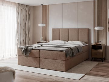 Laggano Sängpaket Kontinentalsäng 180x200 cm - brun - Möbler - Säng - Komplett sängpaket