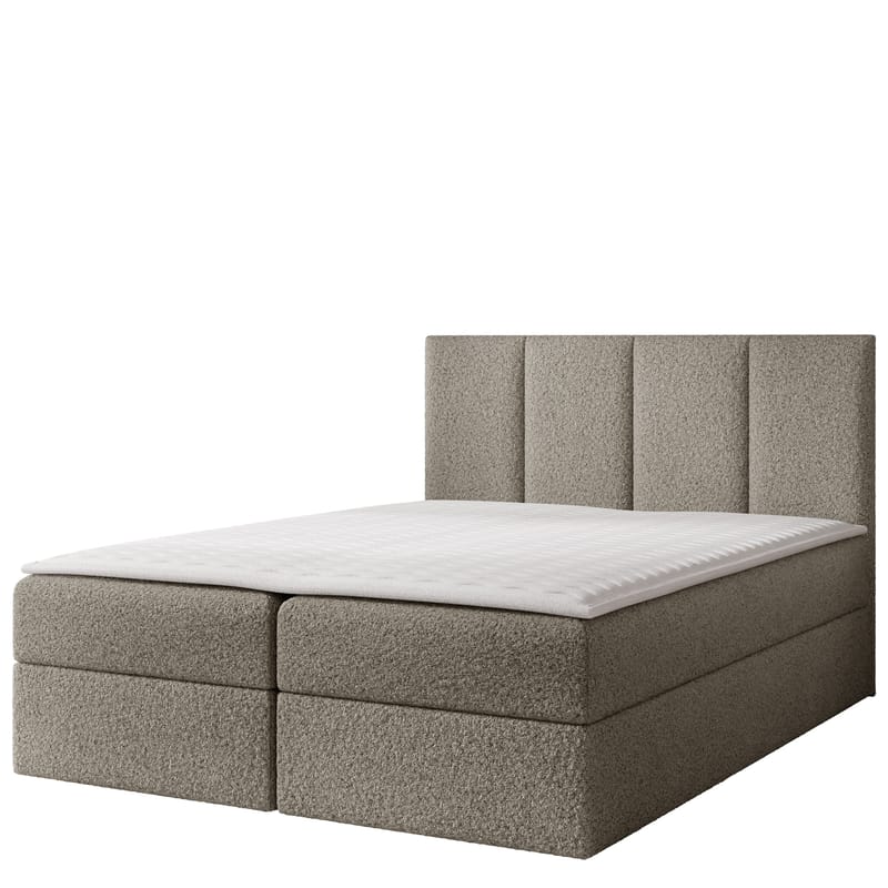 Laggano Sängpaket Kontinentalsäng 180x200 cm - taupe - Möbler - Säng - Komplett sängpaket