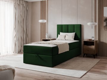 Laggano Sängpaket Kontinentalsäng 90x200 cm - grön - Möbler - Säng - Komplett sängpaket