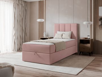 Laggano Sängpaket Kontinentalsäng 90x200 cm - rosa - Möbler - Säng - Komplett sängpaket
