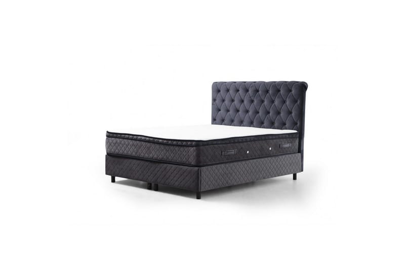 Lamoon Komplett Sängpaket 120x200 cm - Antracit - Möbler - Säng - Komplett sängpaket