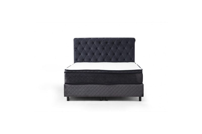 Lamoon Komplett Sängpaket 120x200 cm - Antracit - Möbler - Säng - Komplett sängpaket