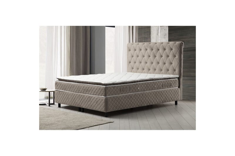 Lamoon Komplett Sängpaket 120x200 cm - Beige - Möbler - Säng - Komplett sängpaket
