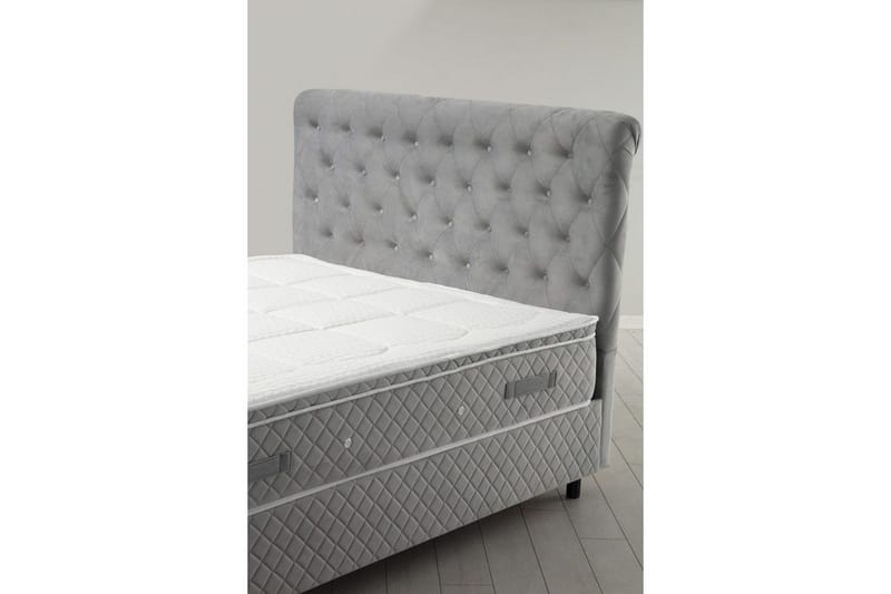 Lamoon Komplett Sängpaket 120x200 cm - Grå - Möbler - Säng - Komplett sängpaket