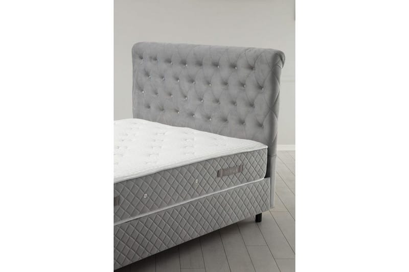 Lamoon Komplett Sängpaket 120x200 cm - Grå - Möbler - Säng - Komplett sängpaket